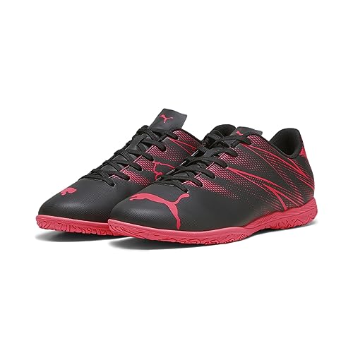 PUMA Attacanto It, Zapatillas de fútbol Hombre, Orquídea Fuego Negro, 44.5 EU