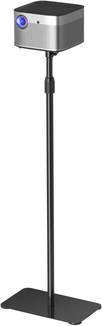 suptek Projector Stand Floor Mount - Adjustable Height 1015 to 1385mm Universal Ceiling Mount With 360 Degree Rotation, PR001F