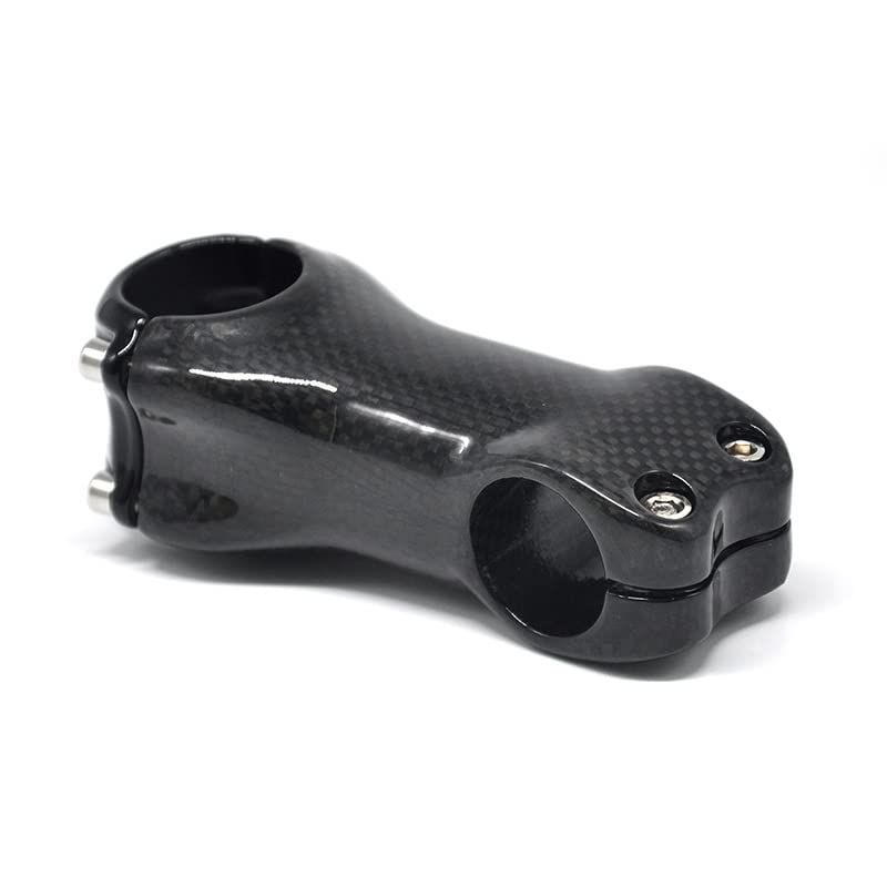 Attacco Manubrio Mtb Stelo da ciclismo 3K Gloss lucido full fibra di carbonio in fibra di carbonio 70-120mm Mtb. Supporto for manubrio for biciclette da strada Stams 6 ° Attacco Manubrio(17 angle x 11