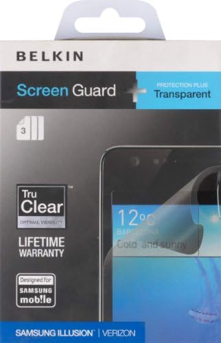 Belkin Clear Screen Protector / Overlay for Samsung Viper (3 Pack) image 2