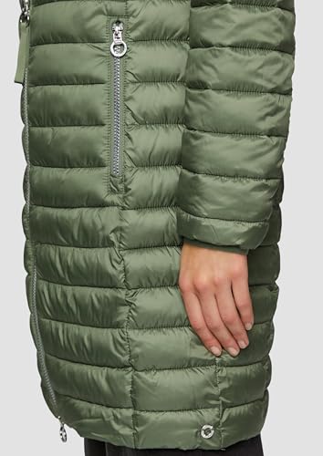 s.Oliver Lange Steppjacke mit abnehmbarer Kapuze – Ansicht 6