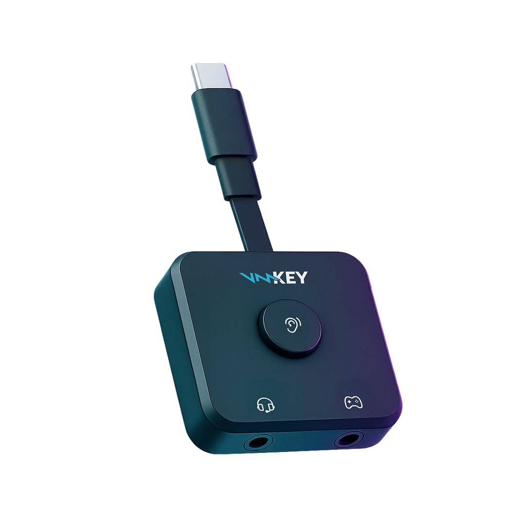 Voicemod Key - VMKey Real-Time AI Voice Changer and Soundboard for Gaming Consoles Compatible with PS5 PS4 Xbox