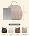 LOVEVOOK Backpack Purse for Women,Small PU Leather Fashion Backpack,Ladies Stylish Waterproof Daypack Shoulder Bags for Travel, Work & Shopping（Camel）