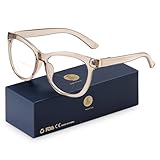 EASY READ Bifocal Reading Glasses for Women,Blue Light Blocking Computer...