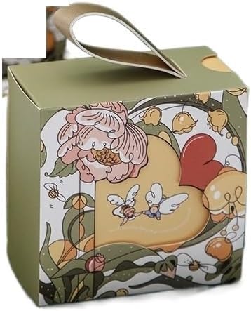 MODADA Bolsas de regalo 103050 unidades, cajas portátiles de dulces de boda, caja de embalaje de regalo de papel para regalos de fiesta de negocios, disponible en Yaxa El Salvador