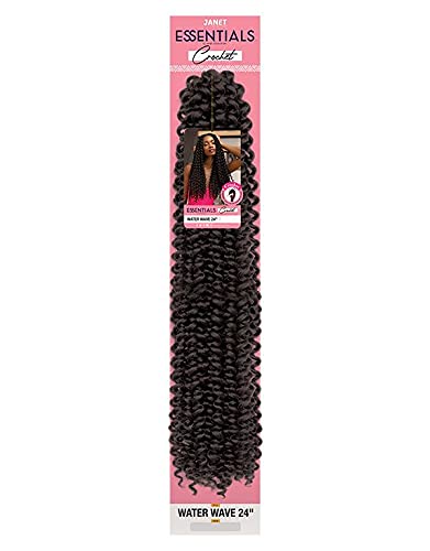 Photo 1 of Janet Collection Essentials Crochet Braid Create Butterfly Locs WATER WAVE 24" (4-Pack, 2)