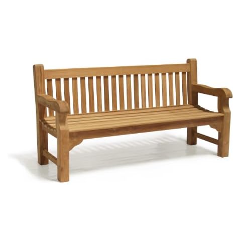 Jati Gladstone Teak Outdoor Park Bench Cover