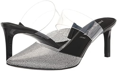 Anne Klein Women's Roz-C Pump, Crystal/Black, 9 | Image 6