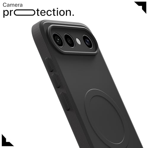 Image of Pikkme Back Cover for Vivo X300 FE 5G Soft Matte Silicone Mag-Safe Design (Mag-Safe Not Support) Camera Protection | Slim Fit Bumper Cover (Black)