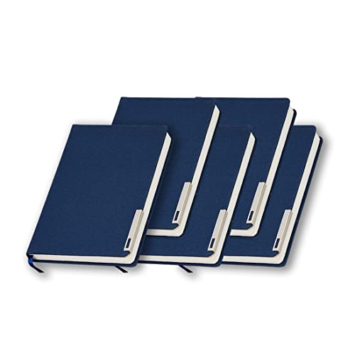 Image of COI Blue A5 Faux Leather Executive Organizer Diary /Planner (Set of 5)