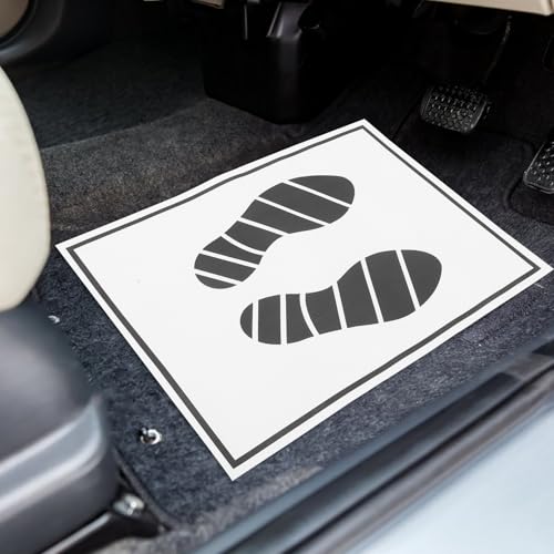 Tapis de protection jetable en papier pour voiture Gadpiparty x100