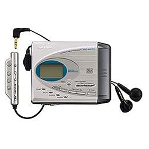 Sharp MiniDisc-SR 70 tragbarer MiniDisc-Player Silber