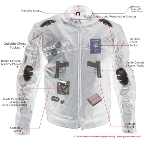 Milwaukee Leather Racer Style Jacket