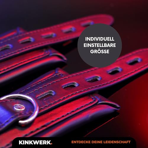Kinkwerk Manschetten BASIC – Handschellen für Bondage und BDSM