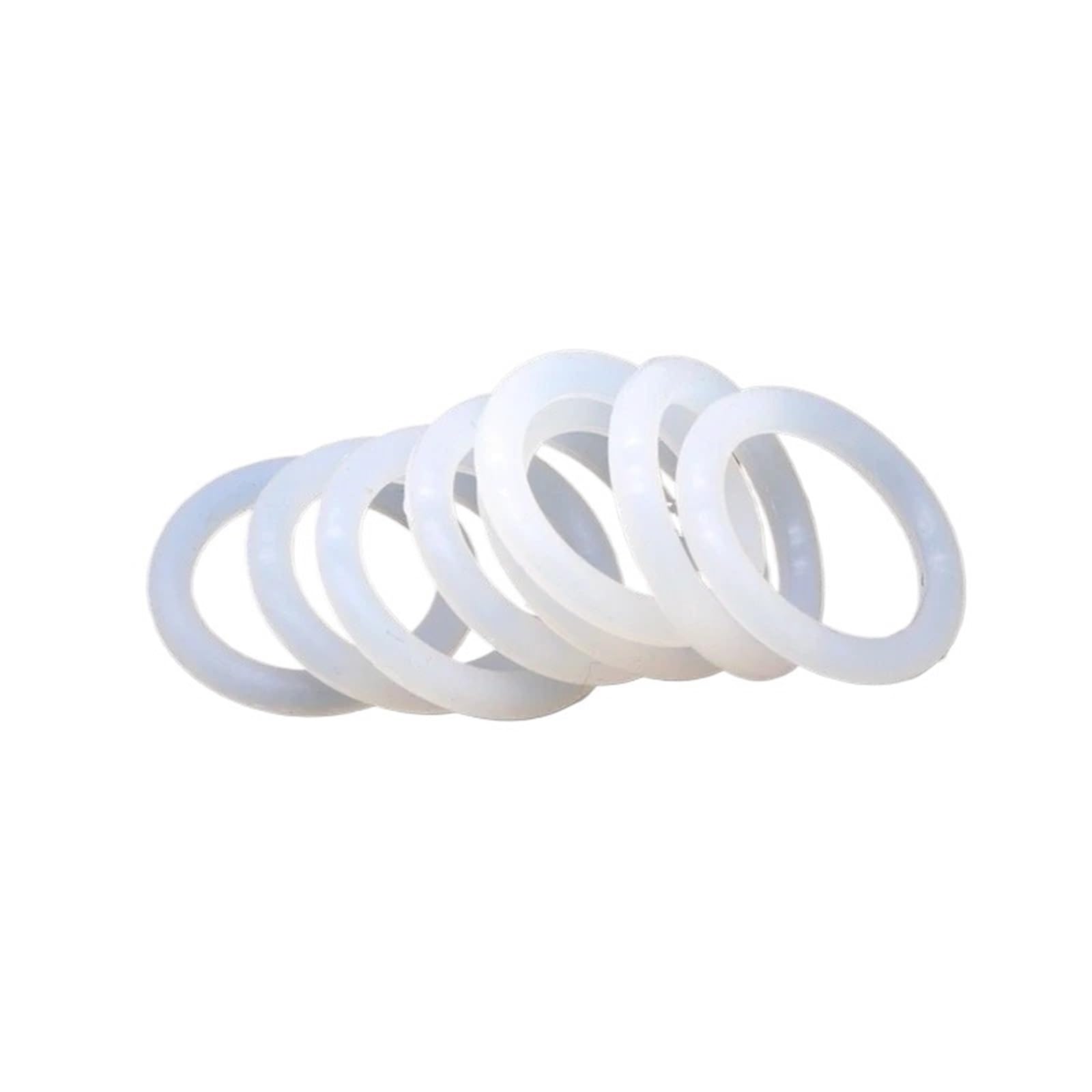 10 sztuk CS 4 mm OD 12 ~ 150 mm biały silikonowy pierścień uszczelniający O-ring wodoodporny okrągły pierścień uszczelniający (OD 120 mm ID 112 mm)