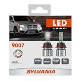 Sylvania 9007 LED Powersport Headlight Bulbs for Off-Road Use or Fog Lights - 2 Pack