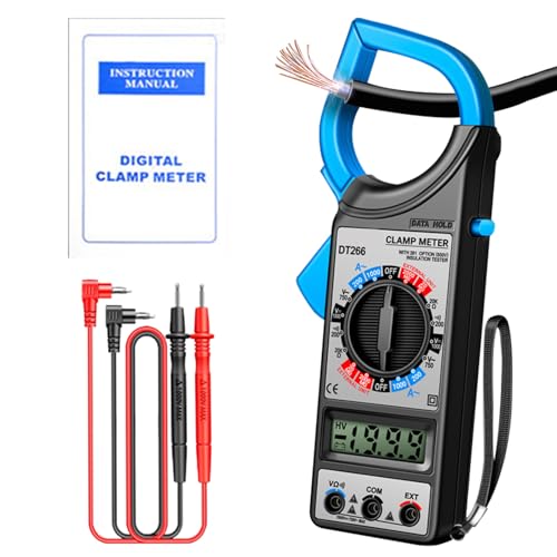 Compteur d'ampli volt multimètre LCD et outils électriciens à mâchoires de contrôle