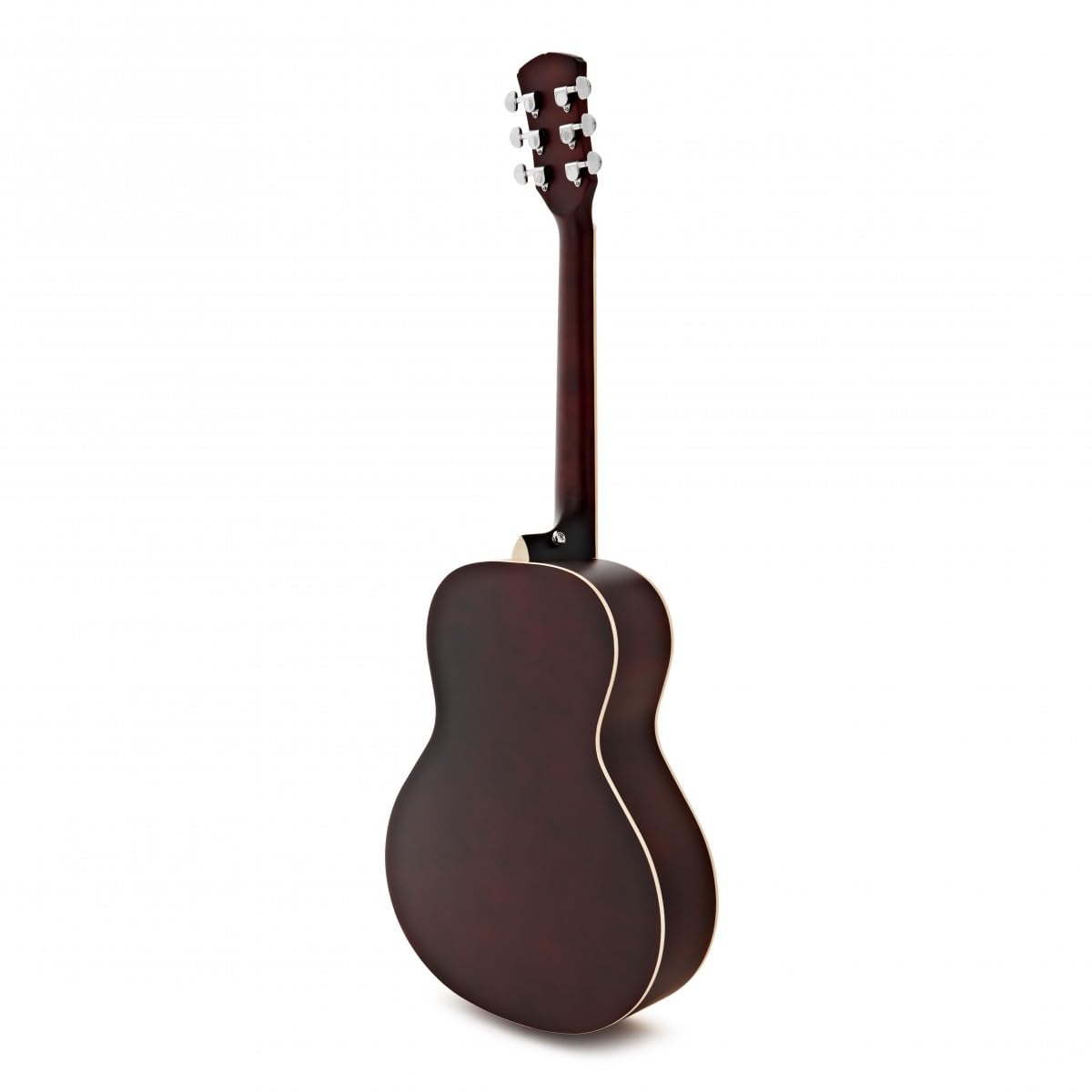 Chitarra acustica mancina Parlour di Gear4music, naturale | Corpo Compatto Ideale per Viaggiare, Costruzione in Tiglio per Toni Chiari, Mancina, Manico Comodo, Naturale