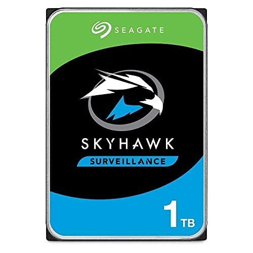 Seagate SkyHawk 1TB Surveillance Hard Drive - Sata 6Gb/s 64MB Cache 3.5-Inch Internal Drive (ST1000VX005)