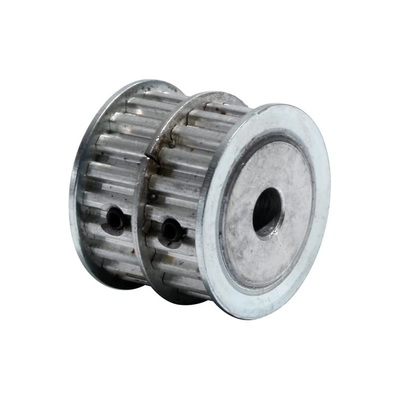 XL-20T podwójna głowica koło pasowe rozrządu koło pasowe zębate 8/10/12mm otwór 5.08mm rozstaw zębów 20 zębów koło pasowe skrzyni biegów(12mm)