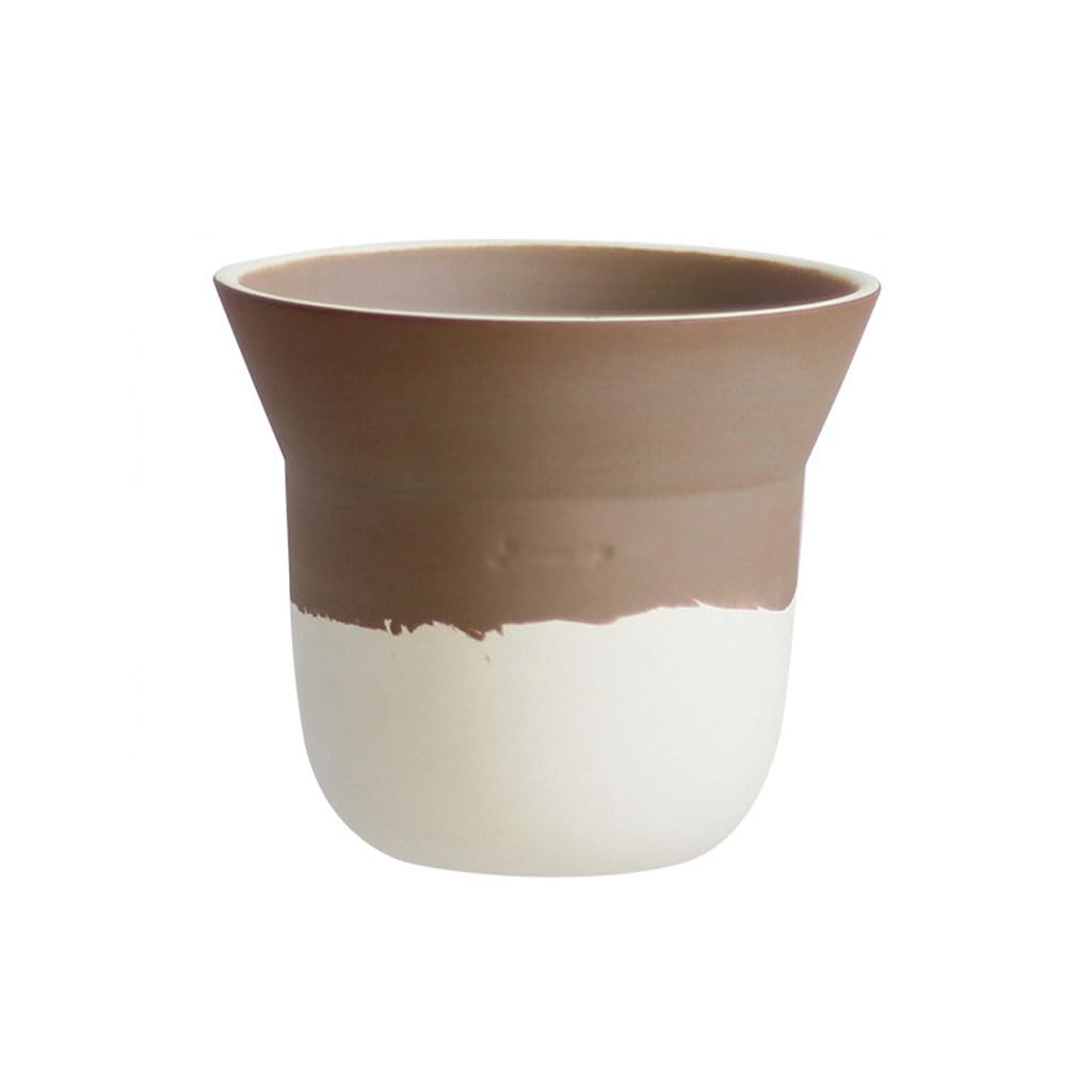 Gelasige B Flower Pots Desktop Flower Pots, Exquisite Ceramic Flower Pots, Simple Ceramic Flower Pots With Drainage Holes Outdoor Flower Pots(B)