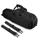 SUPVOX Bolsa para Saxofón de Oxford Resistente y Acolchada con Correas Ajustables Desmontables Mochila Portátil para Transporte Seguro Conciertos y Escuelas