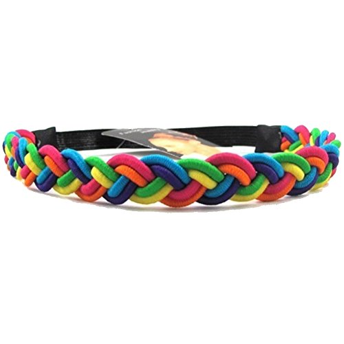 JUSTFOX - Haarband mit Regenbogen Farben Cover