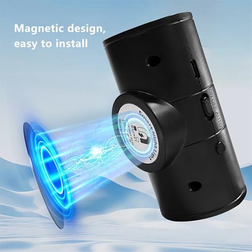 Luz de pasillo moderna para escaleras y baño con fijación imán 5