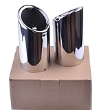 edelstahl auspuffanlagen anfertigung 【Hochwertiges Material】 Das Produkt besteht aus hochwertigem Edelstahl, der nicht nur leicht und langlebig ist, sondern auch gegen Korrosion, Rost und lange Lebensdauer beständig ist.