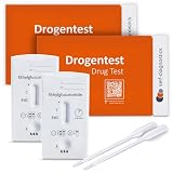 self-diagnostics Drogentest Schnelltest EtG Alkohol, 2 Urin Testkassetten