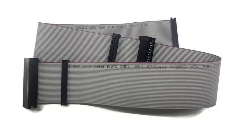 Vital All-Terrain 36" 3ft Universal 34-Pin Floppy Drive Ribbon Cable for 3.5" and/or 5.25" Drives