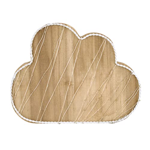 Nojo 6117973P Little Love By Nojo Cloud Shaped Lighted Led Natural Wood Wall Decor thumb #1