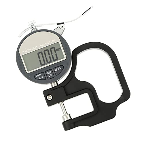 Calibrador digital de espesores con pantalla LCD, rango de medición 0-12,7 mm, precisión 0,01 mm miniatura 7