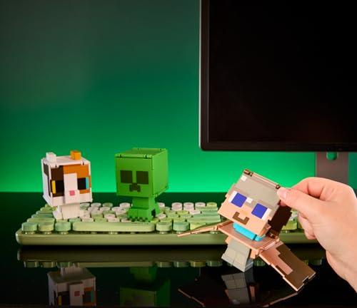 Mattel figurines Minecraft Flippin’ Figs - vue 3