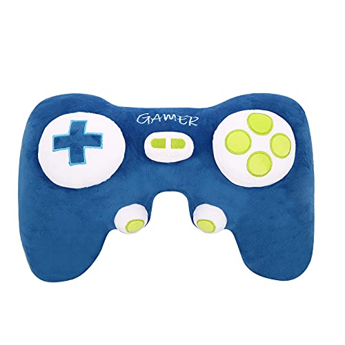 Product Image of the L LIFETIME Gaming Pillow for Reading, Working, Lap Desk, Arm Rest Pillow, Gamer Room Decor for Boys, Memory Foam Bed, Sofa Rest Plush Soft Throw Cushion Pillow for Gamers of All Ages