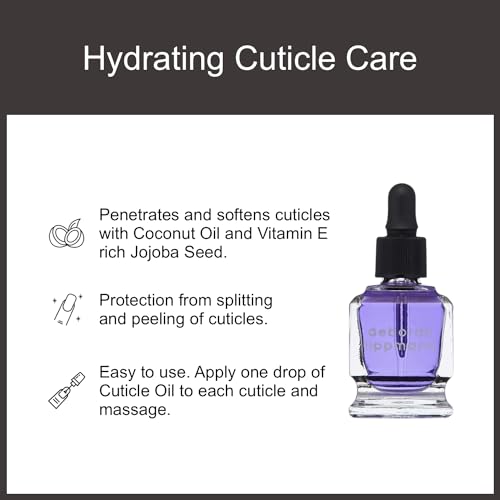 Deborah Lippmann Cuticle Oil, Hydrating Nail Care Treatment, Repair Dry Cuticles with Vitamin E and Coconut Oil, 0.50 Fl Oz - Thumbnail 3