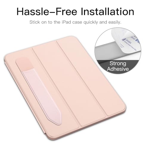 Image of MoKo Adhesive Pencil Case Holder Sticker for Apple Pencil, 2Pcs Rose Gold