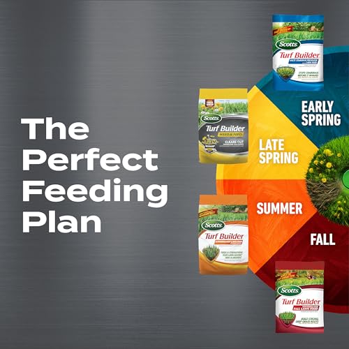 Scotts Turf Builder 4-Bag Bundle for Small Lawns with Halts Crabgrass Preventer, Weed & Feed5, SummerGuard and WinterGuard