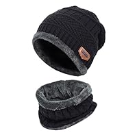 Algopix Similar Product 3 - VBIGER Kids Winter Hat and Scarf Set