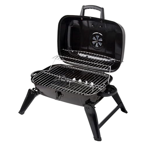 Barbecue Au Charbon De Bois, Barbecue Portable, Barbecue Au Charbon De Bois, Grilles De Table Pliantes, Pique-Nique En Plein Air, Patio, Arrière-Cour, Camping, Cuisine, Noir
