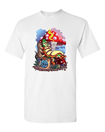 Hookah Smoking Caterpillar Parody Novelty DT Adult T-Shirt Tee