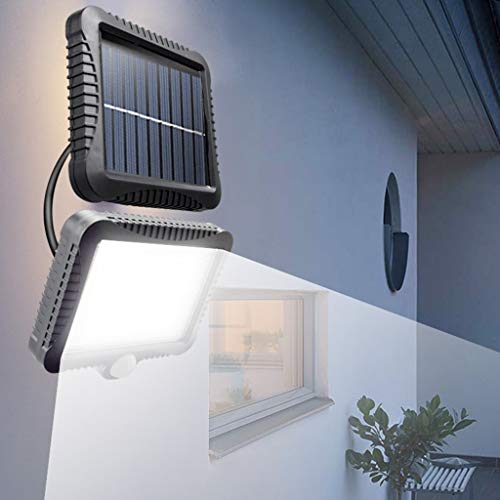 Preisvergleich Produktbild Langlebig Solarlampen Für Außen,Wasserdicht Außenwandlampe,Einstellbar Wasserdicht Flutlicht ,Intelligente Steuerung Fünf Helligkeitsstufen Einstellbar Geeignet Für Die Auffahrt Zur Garagentor-Haustür