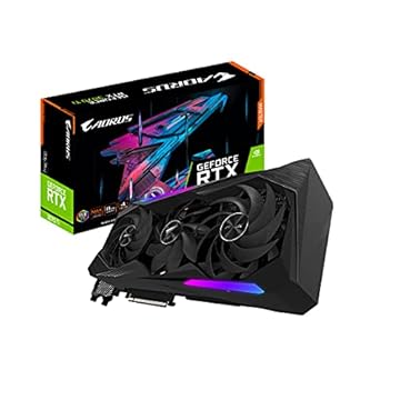 Gigabyte Placa gráfica AORUS GeForce RTX 3070 Ti Master 8G, resfriamento máximo coberto, placa de vídeo 8GB 256-bit GDDR6X, GV-N307TAORUS M-8GD