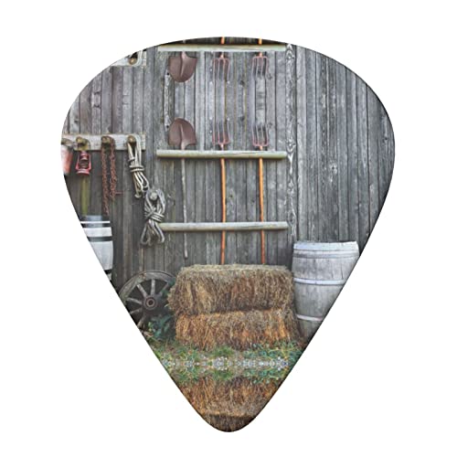 Lot de 6 médiators en bois pour guitare acoustique, guitare électrique, basse, ukulélé – fins, moyens et épais. - Les Beatles, Paul McCartney, John Lennon, RIngo Starr, George Harrison Lot de 6 médiators en bois pour guitare acoustique, guitare électrique, basse, ukulélé - fins, moyens et épais. – Image 4