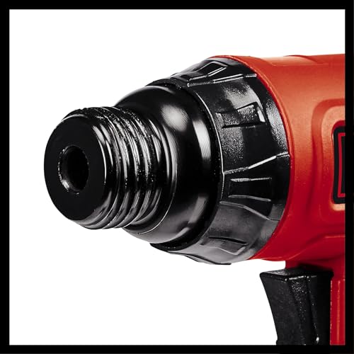 Foto von Einhell Druckluft-Meißelhammer TC-PC 45 (für Arbeiten an Stein + Metall, inkl. 4-tlg. 120 mm Meißel-Set, Ölfläschchen (ohne Inhalt), Stecknippel, Spannfeder)