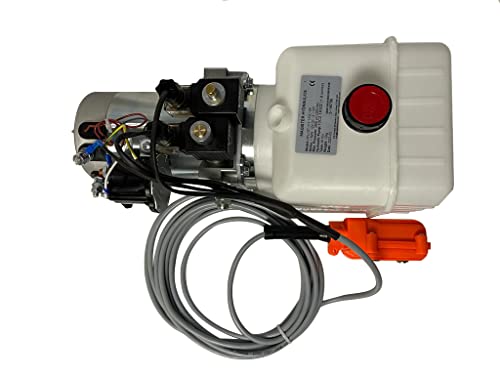 Magister Hydraulics HPU-DT-111-12VDC-DA-08 Hydraulic Pump For Dump Trailer 12 Volt Dc Double Acting - Solenoid Hydraulic Power Unit 8 Quart Plastic Tank thumb #7