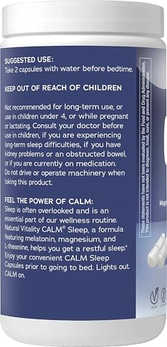 Natural Vitality NV4361 Calm Sleep Magnesium Supplement thumb #8
