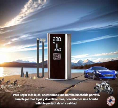 Herramientas Automotrices, Tools mini compresor aire auto Marca Wei-Secret (3)