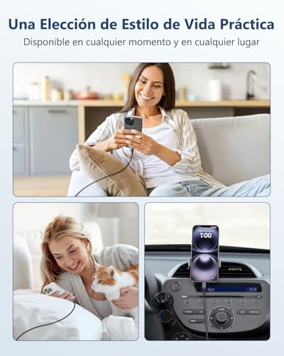 Miniatura 6 de LumFocus 2M+2M Cable Cargador iPhone Carga Rápida,[MFi Certificado],Cable iPhone Carga Rápida Nylon Trenzado Cable USB-A a Lightning para iPhone 14 13 12 11 Pro Max Mini XS XR X 8 7 6s 6 Plus SE,iPad