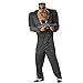 Produktbild California Costumes Muskulöses Mafiosi-Kostüm für Herren schwarz-Weiss - XL